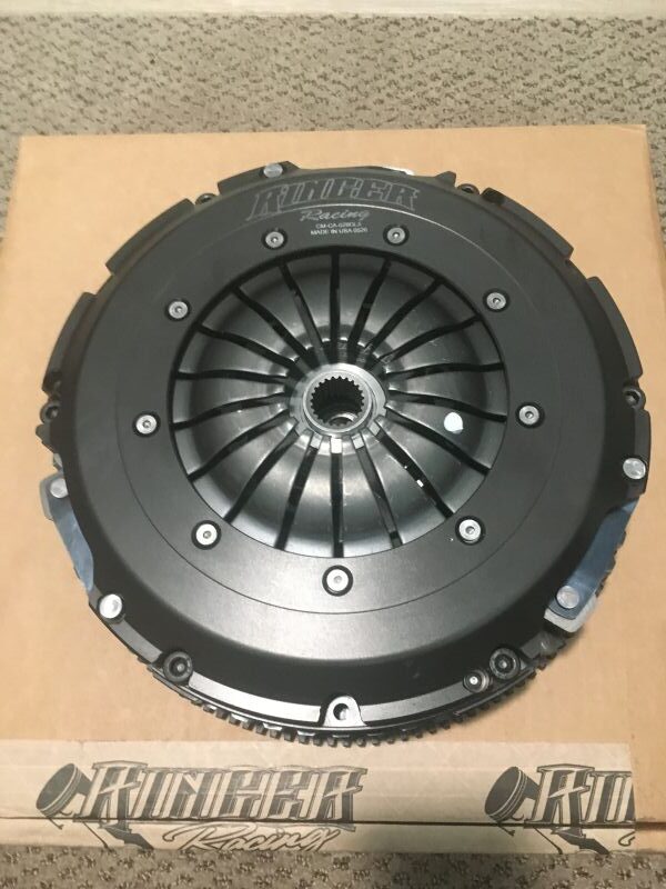 Ringer Racing DLX 240mm Street Twin Disk Clutch & Flywheel Kit - 2.7T - Image 3
